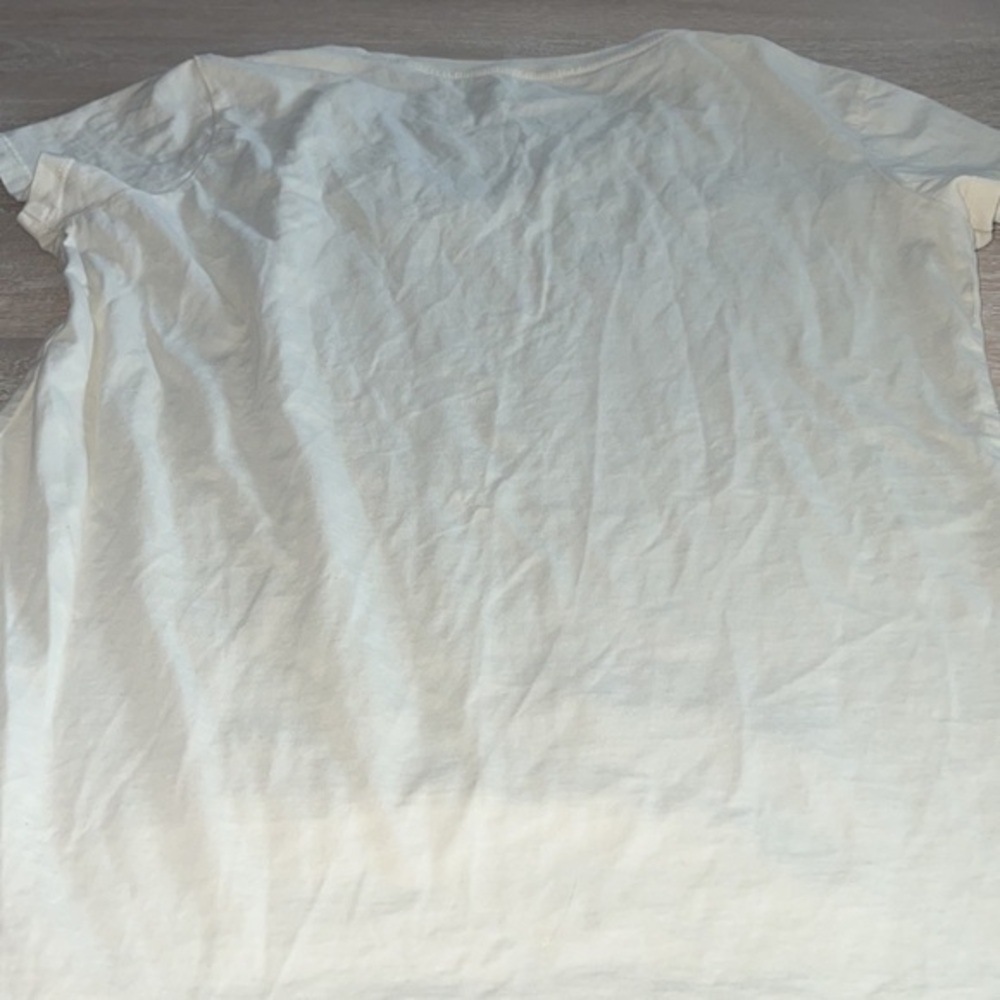 Arc’teryx CreamV-Neck Cotton Short‎ Sleeve Tee Shirt - Picture 8 of 11